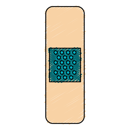 cure band medical icon vector illustration designのイラスト素材