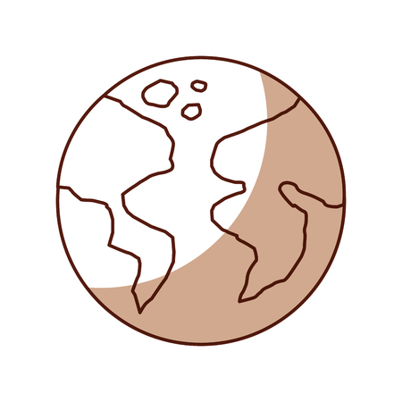 world planet earth icon vector illustration designのイラスト素材