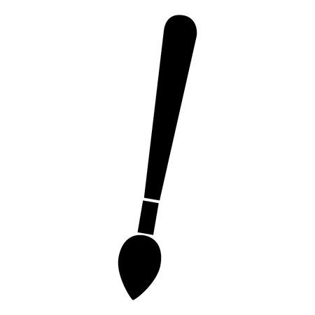 brush paint isolated icon vector illustration designのイラスト素材