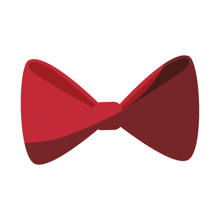 bow tie icon over white background. vector illustrationのイラスト素材