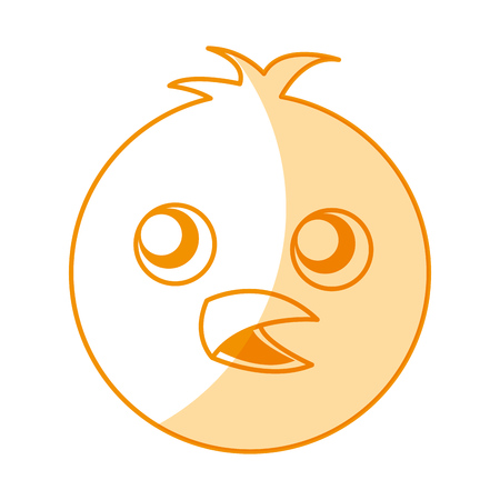 cute chicken character icon vector illustration designのイラスト素材