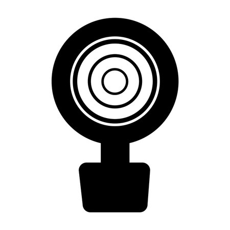 web cam isolated icon vector illustration designのイラスト素材