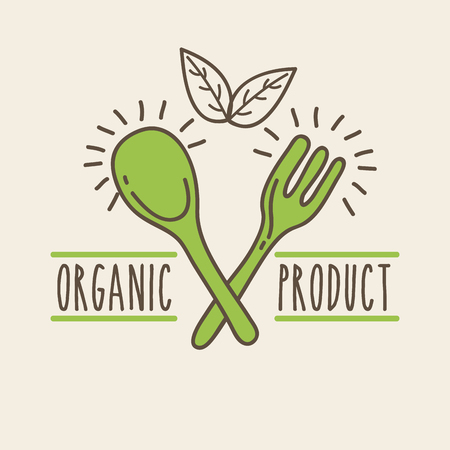background organic icon vector illstration design graphicのイラスト素材