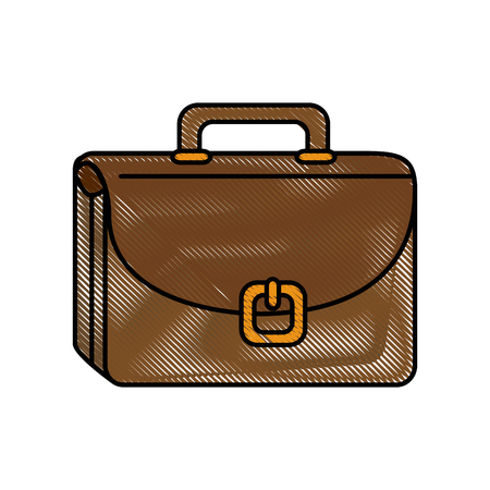 portfolio object bag cute vector icon illustration graphic designのイラスト素材