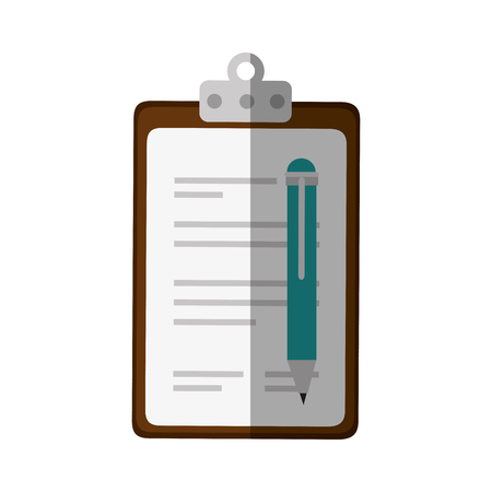 document paper holder vector icon illustration graphic designのイラスト素材