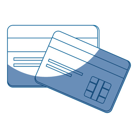credit cards bank vector icon illustration graphic designのイラスト素材