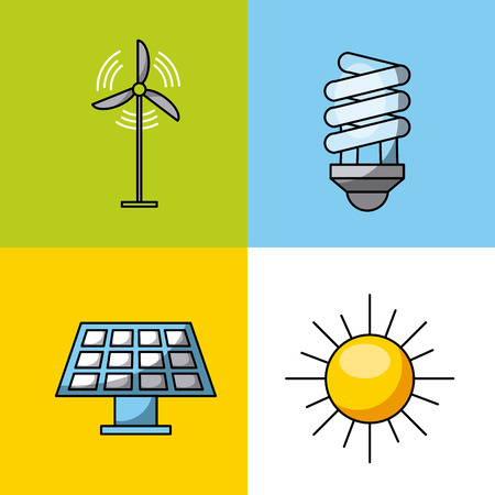 icons set energy icon vector illustration design graphicのイラスト素材