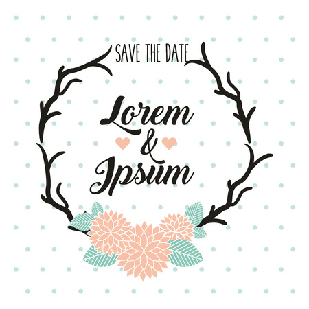 decorative rustic vintage collar vector icon illustration design graphicのイラスト素材