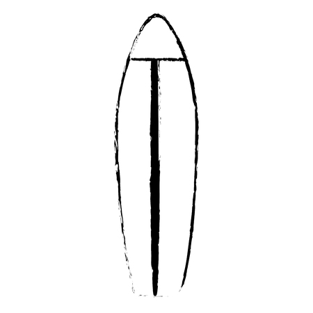 surf board isolated icon vector illustration designのイラスト素材