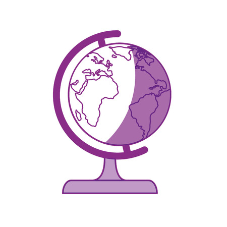 World globe isolated icon vector illustration graphic designのイラスト素材