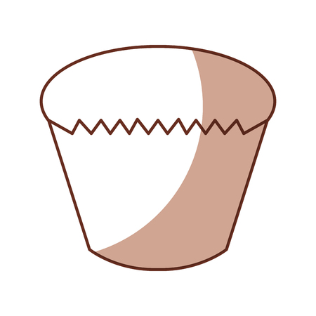 little delicious creamy cupcake vector illustration graphic designのイラスト素材