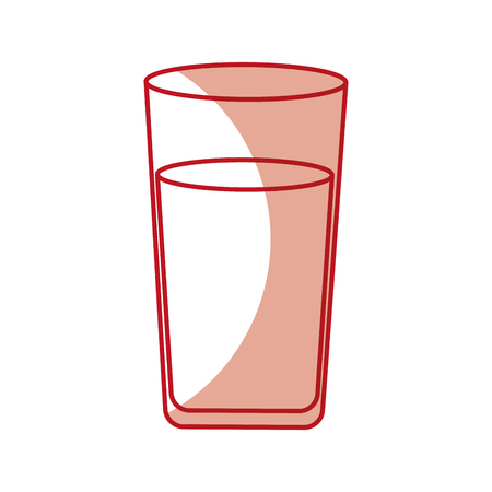 cup glass beverage icon vector illustration designのイラスト素材