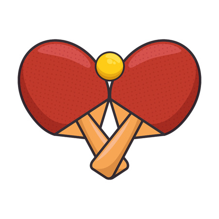 table tennis sport icon vector illustration graphic designのイラスト素材