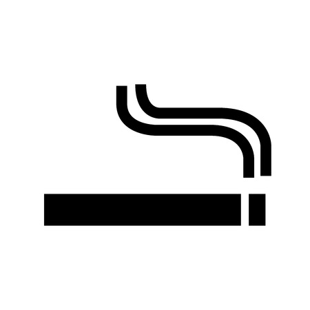 cigarette signal isolated risk icon vector ilustrationのイラスト素材
