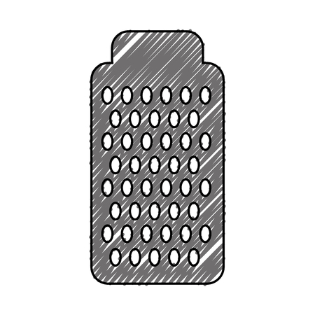 kitchen grater isolated icon vector illustration designのイラスト素材