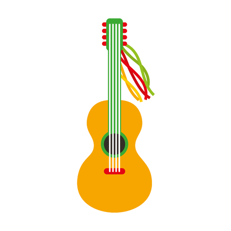 guitar instrument isolated icon vector illustration designのイラスト素材