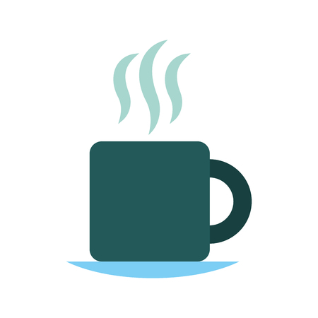 coffee cup isolated icon vector illustration designのイラスト素材