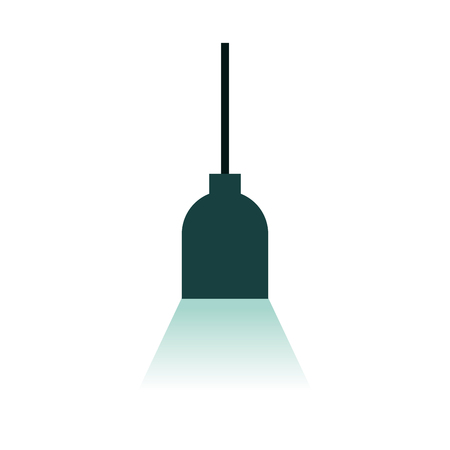 office lamp isolated icon vector illustration designのイラスト素材