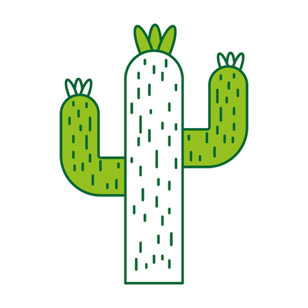 cactus desert isolated icon vector illustration designのイラスト素材