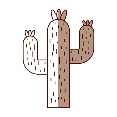 cactus desert isolated icon vector illustration designのイラスト素材