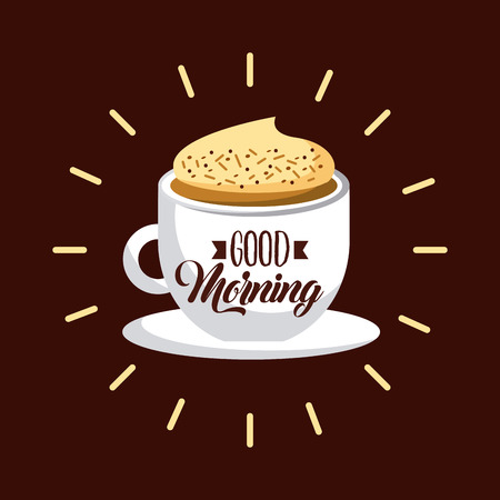 coffee delicious flat illustration icon vector design graphicのイラスト素材