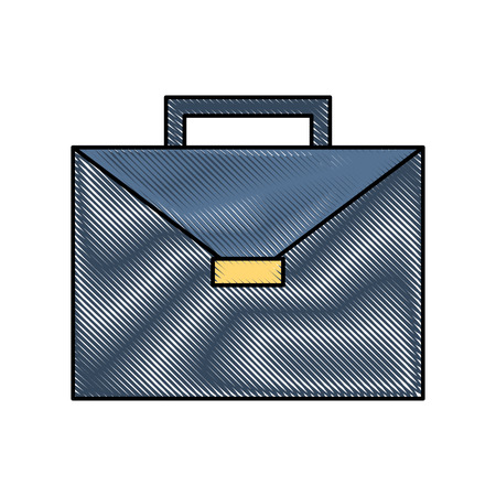portfolio briefcase isolated icon vector illustration designのイラスト素材