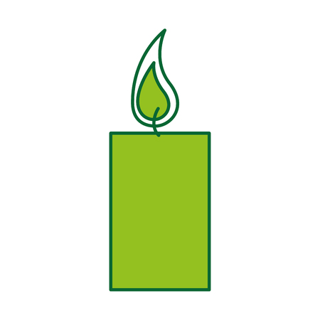 aroma therapy candle spa icon vector illustration designのイラスト素材