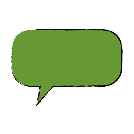 speech bubble icon over white background colorful design vector illustrationのイラスト素材