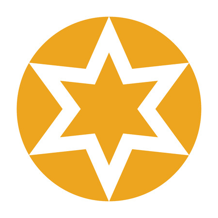 star decorative isolated icon vector illustration designのイラスト素材