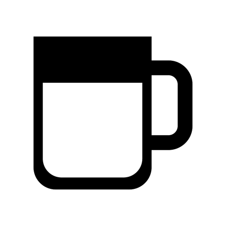 coffee cup isolated icon vector illustration designのイラスト素材