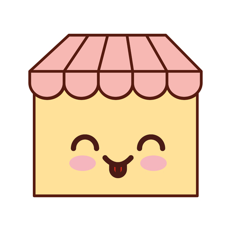 store building front icon vector illustration designのイラスト素材