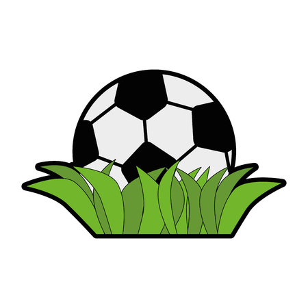 soccer ball icon over white background vector illustrationのイラスト素材