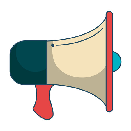 megaphone sound isolated icon vector illustration designのイラスト素材