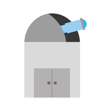 astronomical Observatory isolated icon vector illustration designのイラスト素材
