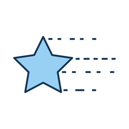 universe star isolated icon vector illustration designのイラスト素材