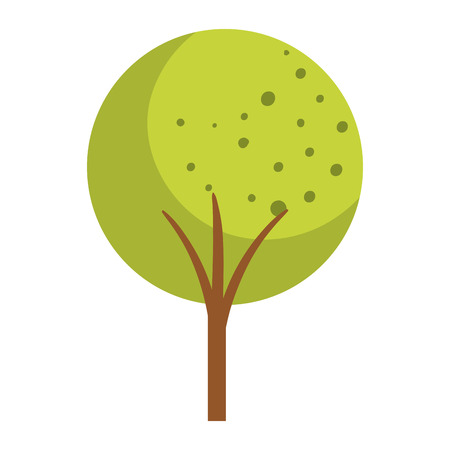 tree plant isolated icon vector illustration designのイラスト素材