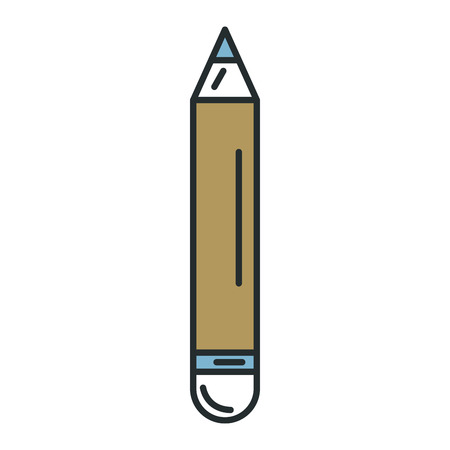 pencil school isolated icon vector illustration designのイラスト素材