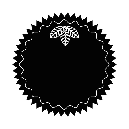 Ecology stamp emblem icon vector illustration graphic designのイラスト素材