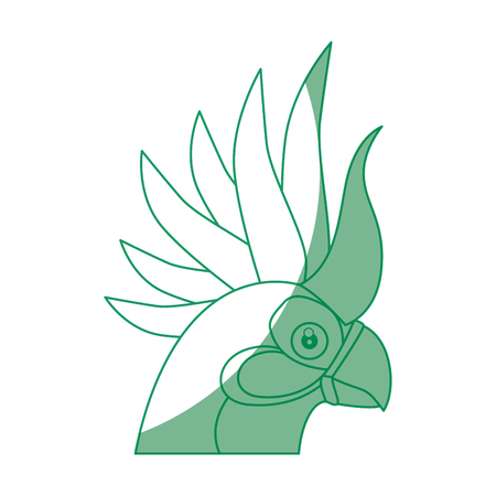 Wild exotic bird icon vector illustration graphic designのイラスト素材