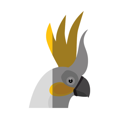 Wild exotic bird icon vector illustration graphic designのイラスト素材