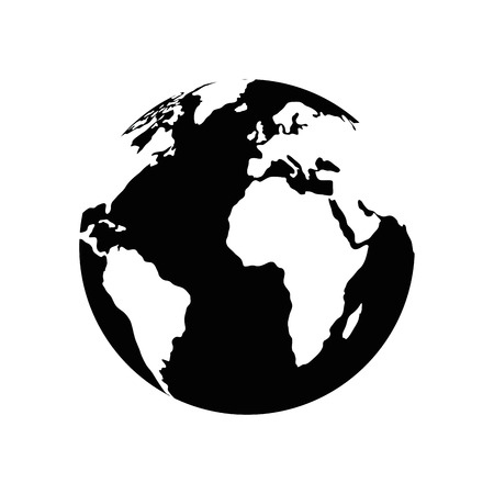 Sphere global symbol icon vector illustration graphic designのイラスト素材