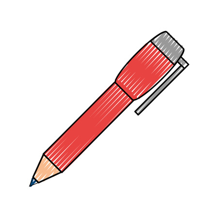 Office pen isolated icon vector illustration graphic designのイラスト素材