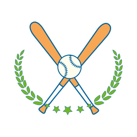 Baseball sport game icon vector illustrationgraphic designのイラスト素材