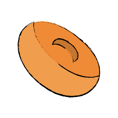 Delicious donuts dessert icon vector illustration graphic designのイラスト素材