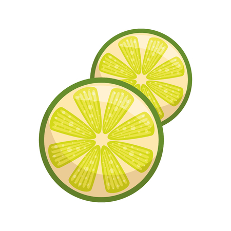 isolated acid lemon icon vector illustration graphic designのイラスト素材