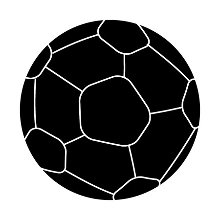 soccer balloon isolated icon vector illustration designのイラスト素材