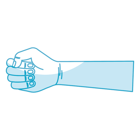 Hand human fist icon vector illustration designのイラスト素材