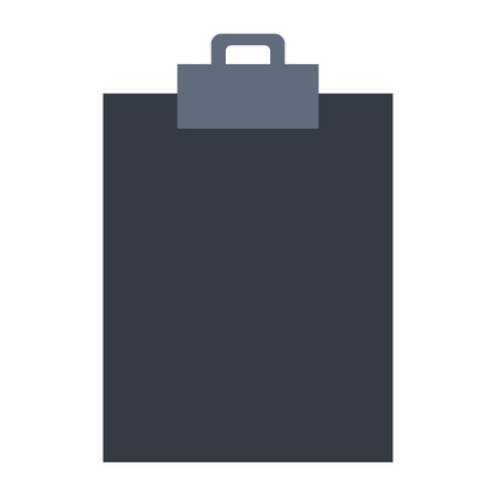 clipboard paper isolated icon vector illustration designのイラスト素材