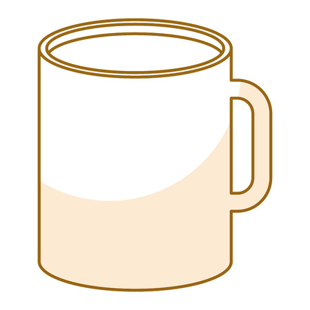coffee cup isolated icon vector illustration designのイラスト素材