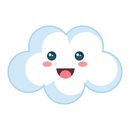 beautiful cloud babys icon vector illustration design graphicのイラスト素材